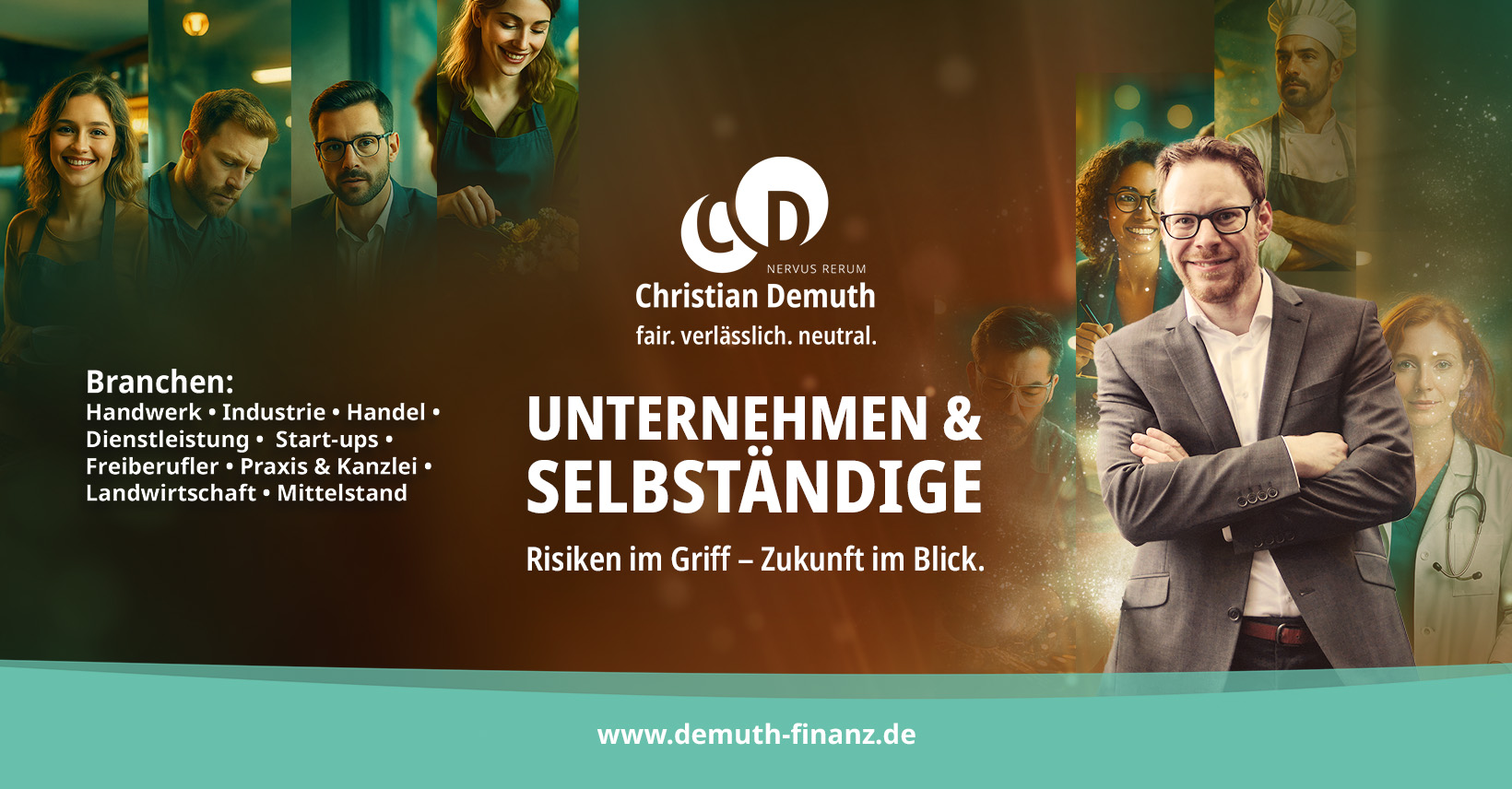 Social-Media-Motiv der Kampagne Gesundheit und Gewerbe