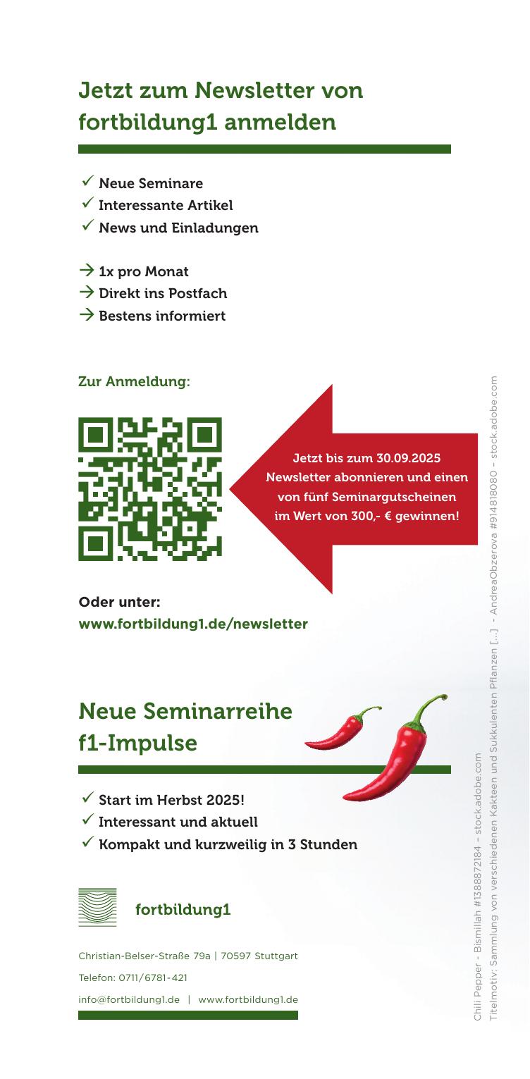 Cover des Fortbildung-1-Programmflyers 2025